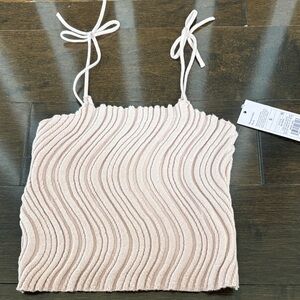 Wild Fable Blush Knit Crop Top